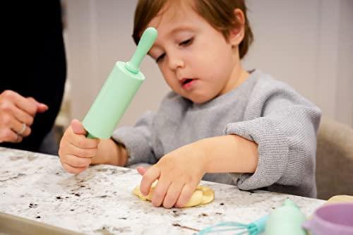 melii 5 Piece Real Mini Baking Tool Set, Cooking Tools for Kids