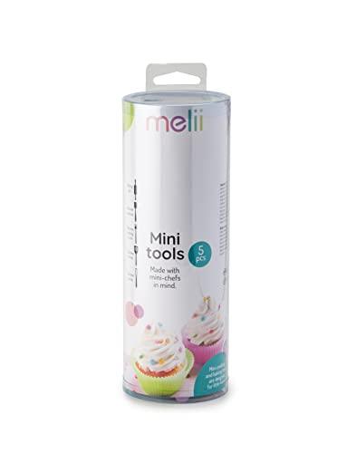 melii 5 Piece Real Mini Baking Tool Set, Cooking Tools for Kids