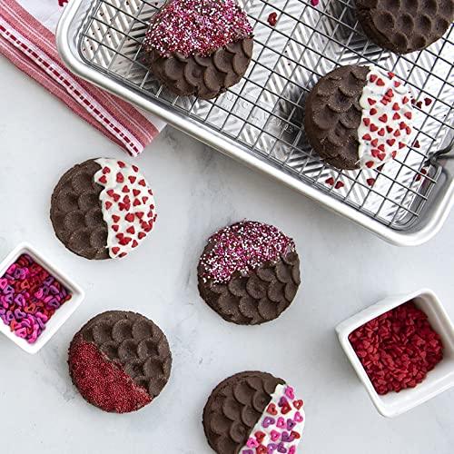 Nordic Ware 01235 – Heirloom Cookie Stamps, Grey