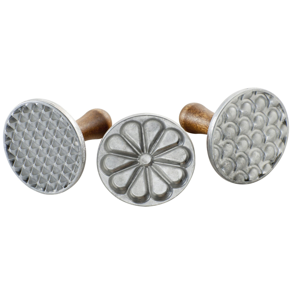 Nordic Ware 01235 – Heirloom Cookie Stamps, Grey