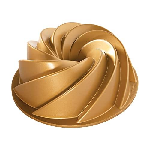 Nordic Ware Heritage Bundt Pan, One, Gold