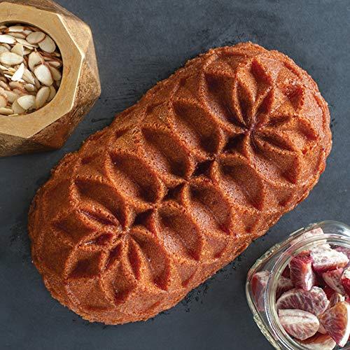 Nordic Ware Jubilee Loaf Pan, 6 Cup, Gold