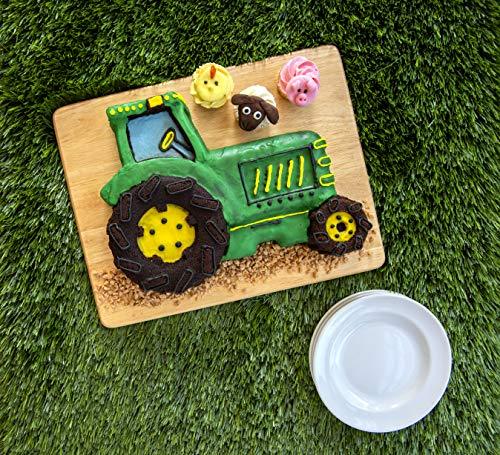 Nordic Ware Tractor Cake Pan, 9-Cup, Blue metallic finish