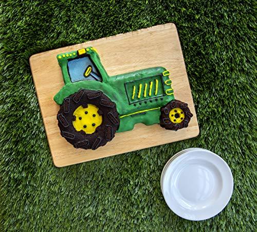 Nordic Ware Tractor Cake Pan, 9-Cup, Blue metallic finish
