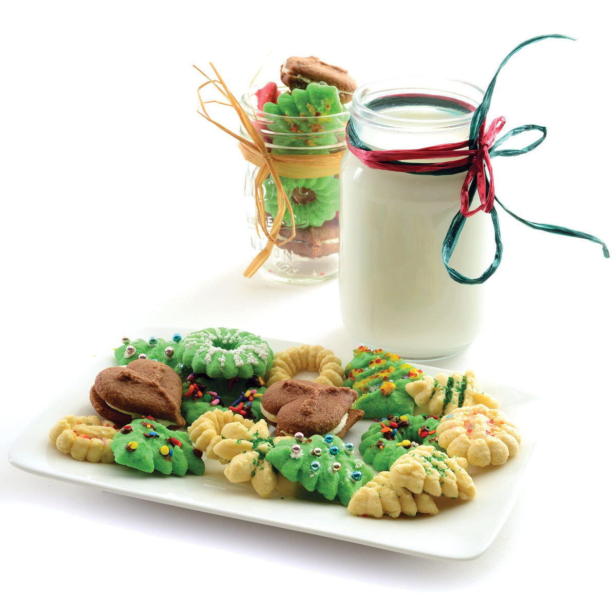 Norpro S/S Cookie/Icing Press with Case, Black