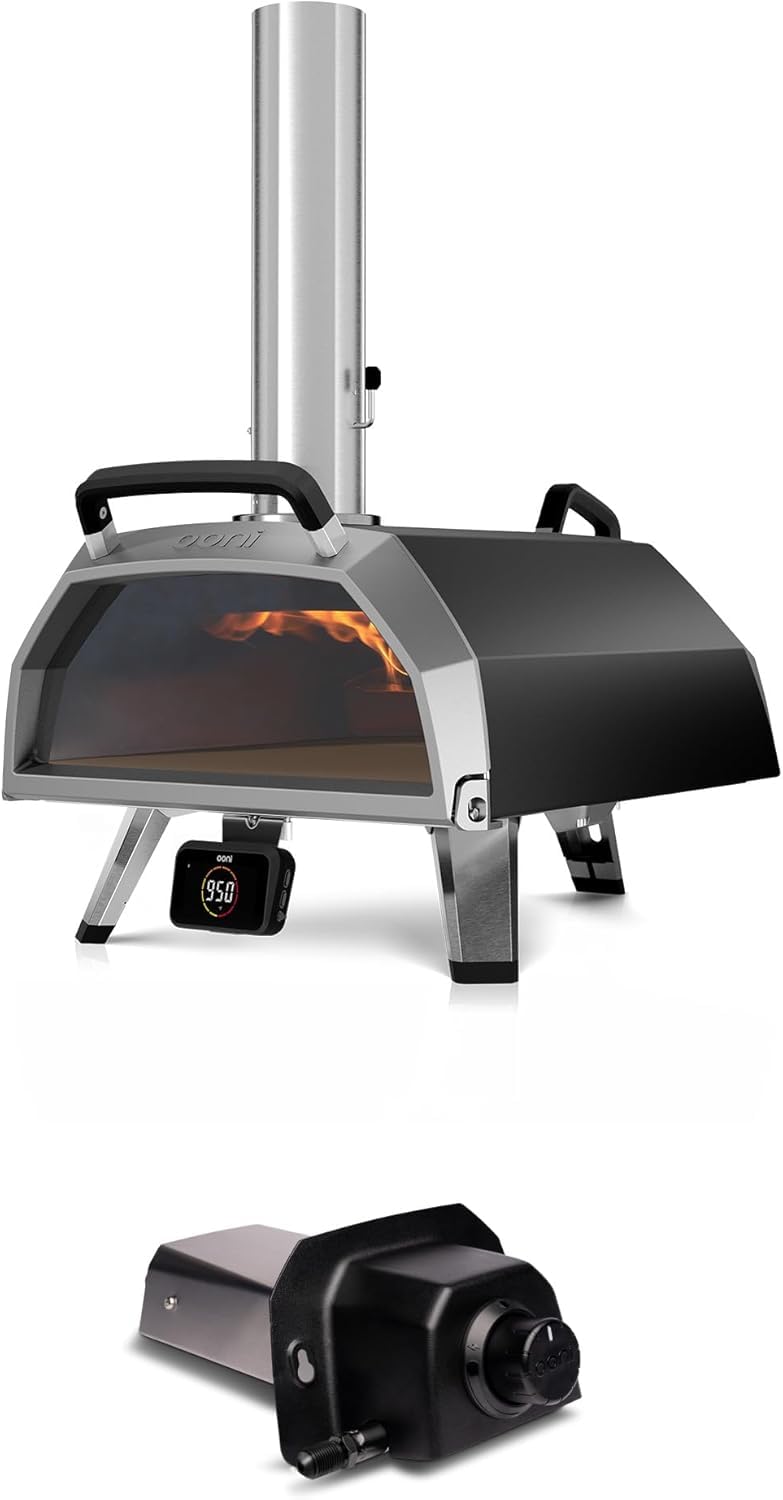Ooni Karu 2 Pro Pizza Oven and Gas Burner Bundle - Includes Karu 2 Pro Gas Burner