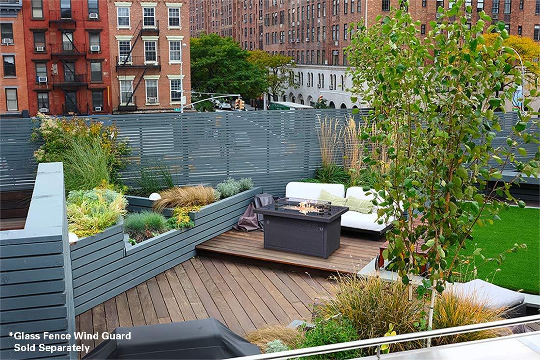 Outland Living Series 403-Slate Grey Fire Table, Slate Grey/50,000 BTU