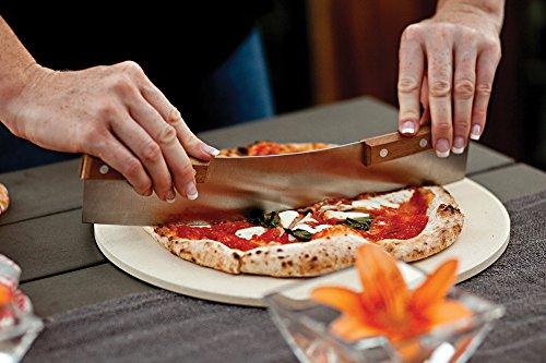 Outset 16.5 Inch Pizza Grill Stone, 16.5-Inch,Pizza Grill Stone: 16.5-Inch