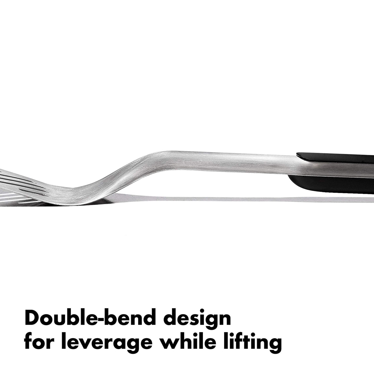 OXO Good Grips Grilling Tools, Tongs and Turner Set, Black