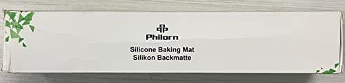 Philorn Silicone Baking Mat Set, 16.5" x 11.42" Macaron Baking Mat, Non-Stick Baking Mat with Baking Tools, 2 Pack Food Safe Baking Silicone Mat, Reusable Baking Mat for Oven, Cookie, Bread