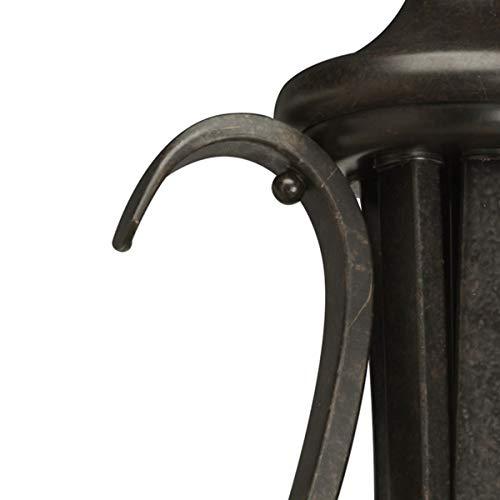 Progress Lighting P4417-77 6-Light Two-Tier Torino Chandelier, Forged Bronze