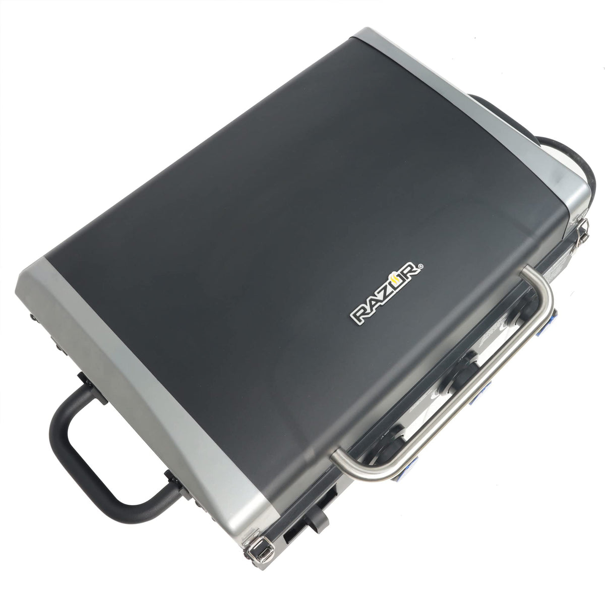 Razor Griddle Gas Grill & Griddle for Backyard Cooking and Camping, Portable Tabletop Stove