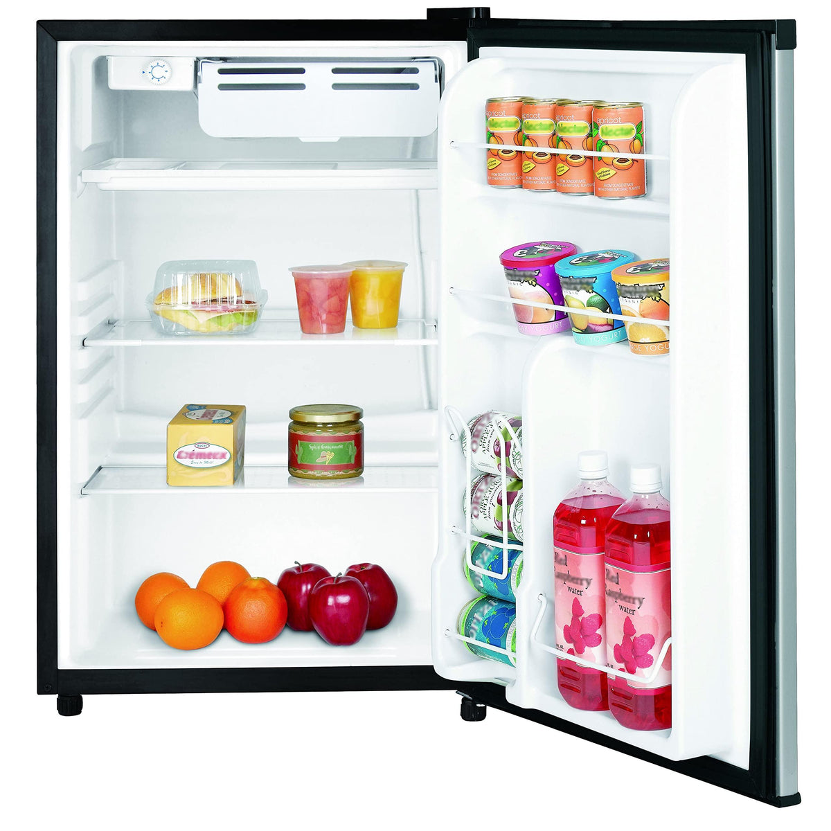 RCA 465 RFR441/RFR465 RFR441 Compact Fridge, 4.5 Cubic Feet, Stainless Steel