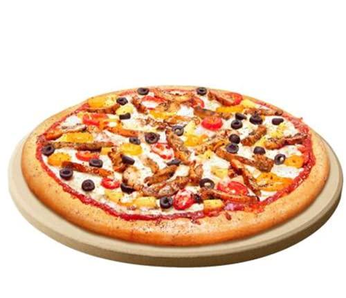 Round Pizza Baking Stone 9" Diameter, White