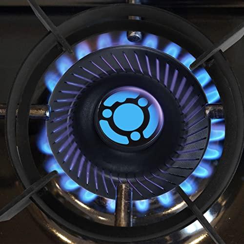 SOLUSTRE 26CM Wok Ring Cast Iron Work Rack Electric Stove Burners Pot Holder Stove Trivets Windproof Windscreen Cooktop Range Pan Pot Holder Stand Ring HolderCookware Ring Wok Accessories