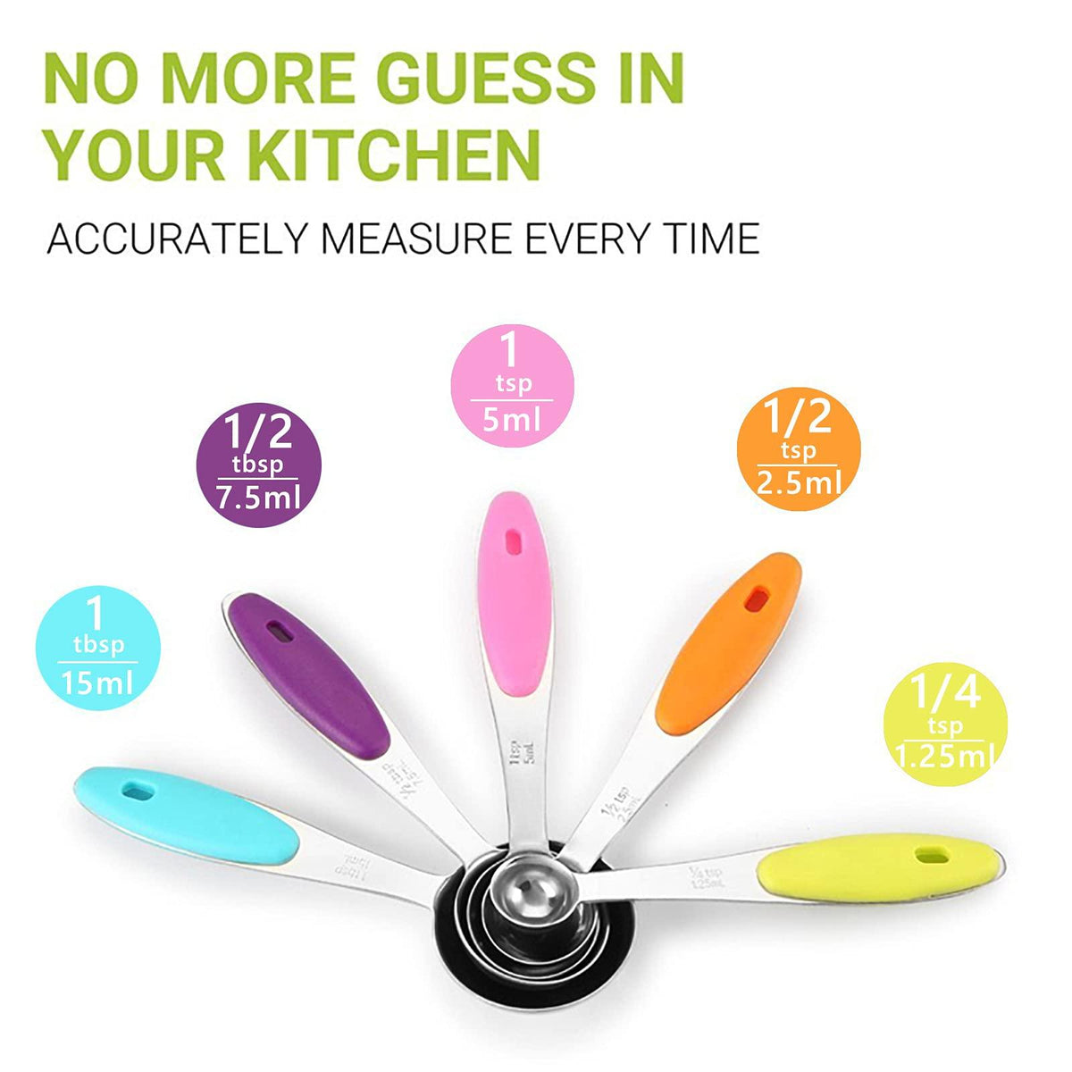 Stainless Steel Measuring Cups and Spoons Set of 10 Pcs,Stainless Steel Coffee Powder Scoop Measuring Cup Spoon Baking Tools Set Measure Cup Kitchen