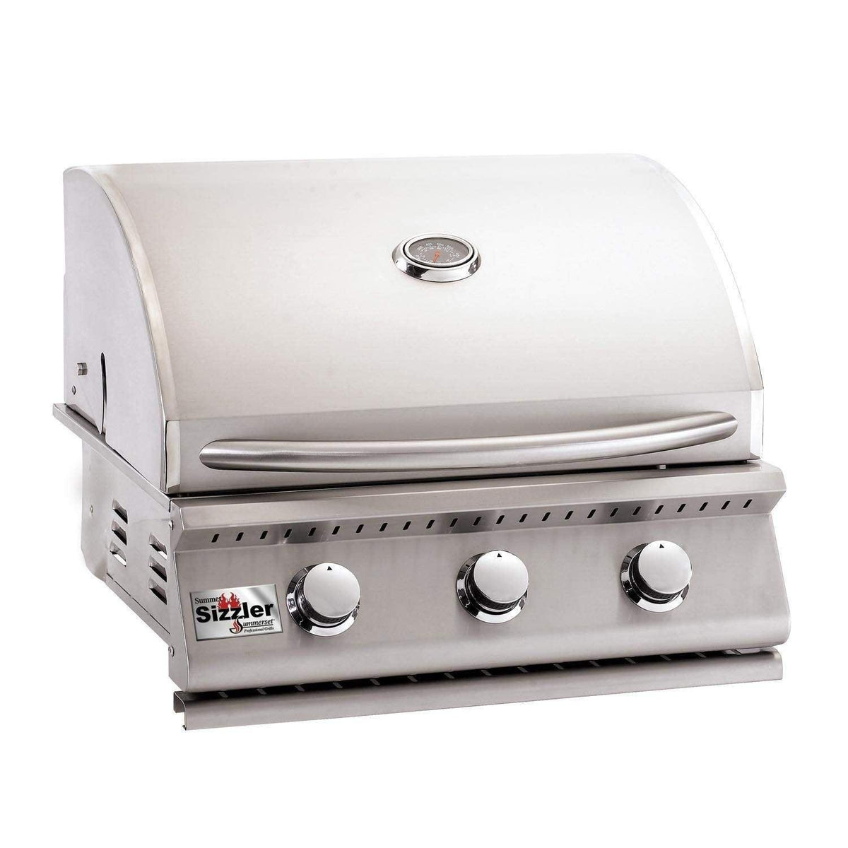 Summerset Sizzler Stainless Steel 26 Inch Natural Gas Propane Built in Grill