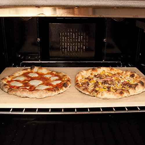 Unicook Extra Large Pizza Stone 24 Inch, Durable Rectangular Baking Stone 24" x 12", Industrial Commercial Home Oven Stone, Thermal Shock Resistant, Ideal for Grilling Baking Several Pizzas Bread