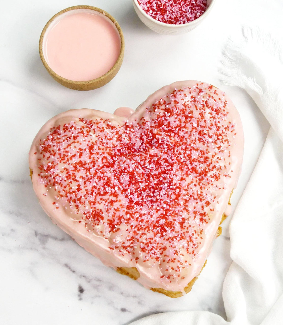 USA Pan Global Bakeware Fancy Heart Cake Pan