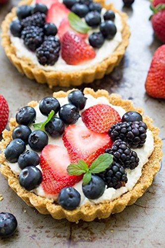 Webake 4 Inch Mini Tart Pan Set of 6, Non-Stick Small Tart Mold Quiche Pans with Removable Bottom Mini Tart Tins