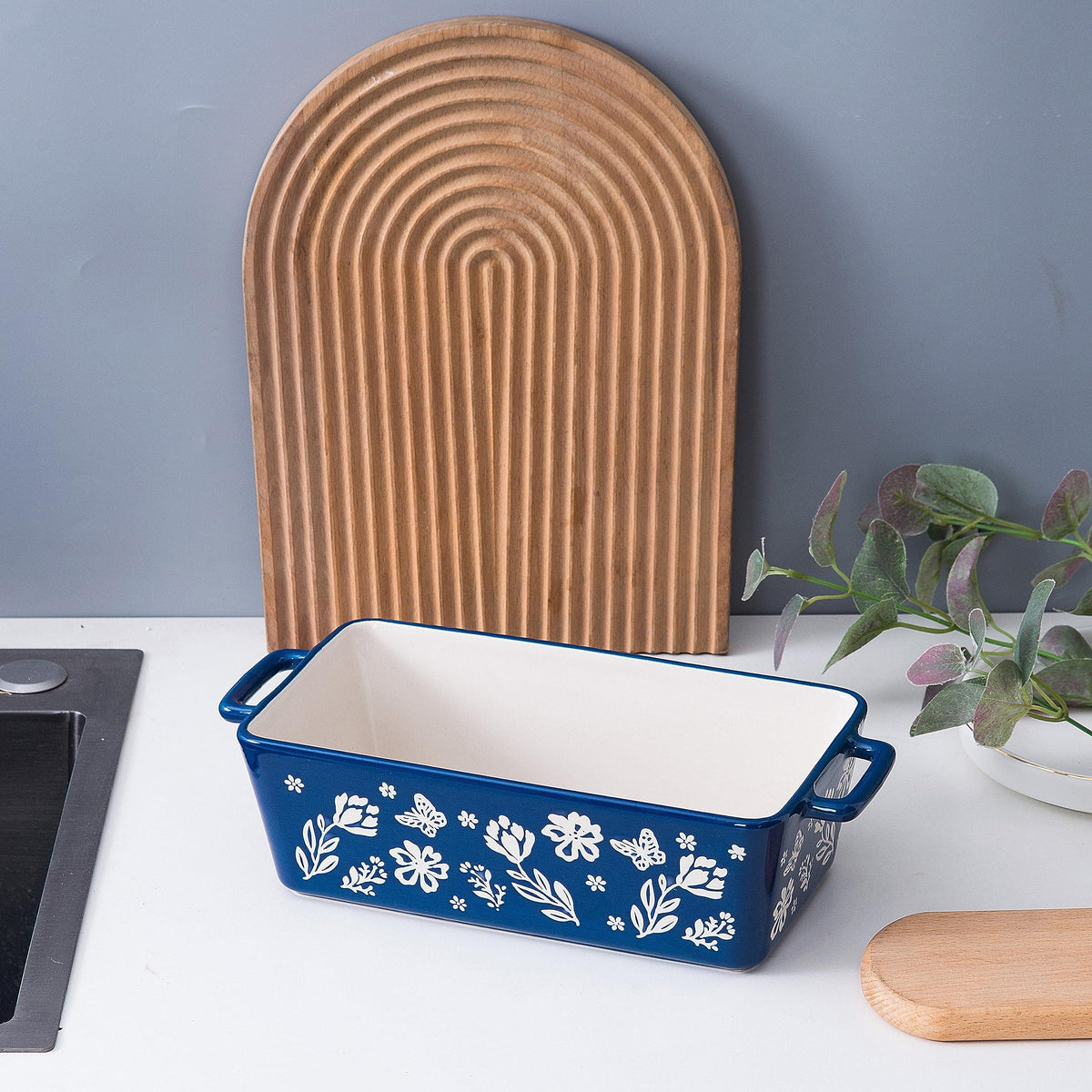 Wisenvoy Bread Pan Loaf Pan Ceramic Loaf Pans for Baking Bread Meatloaf Pan Nonstick Bread Pans for Baking Loaf Pans