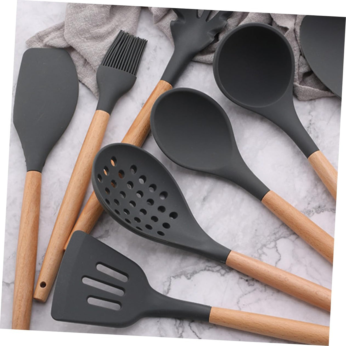 Yardenfun Professional Grilling Tool Set 2 Pack Silicone Oil Brush Bbq Mop Brush