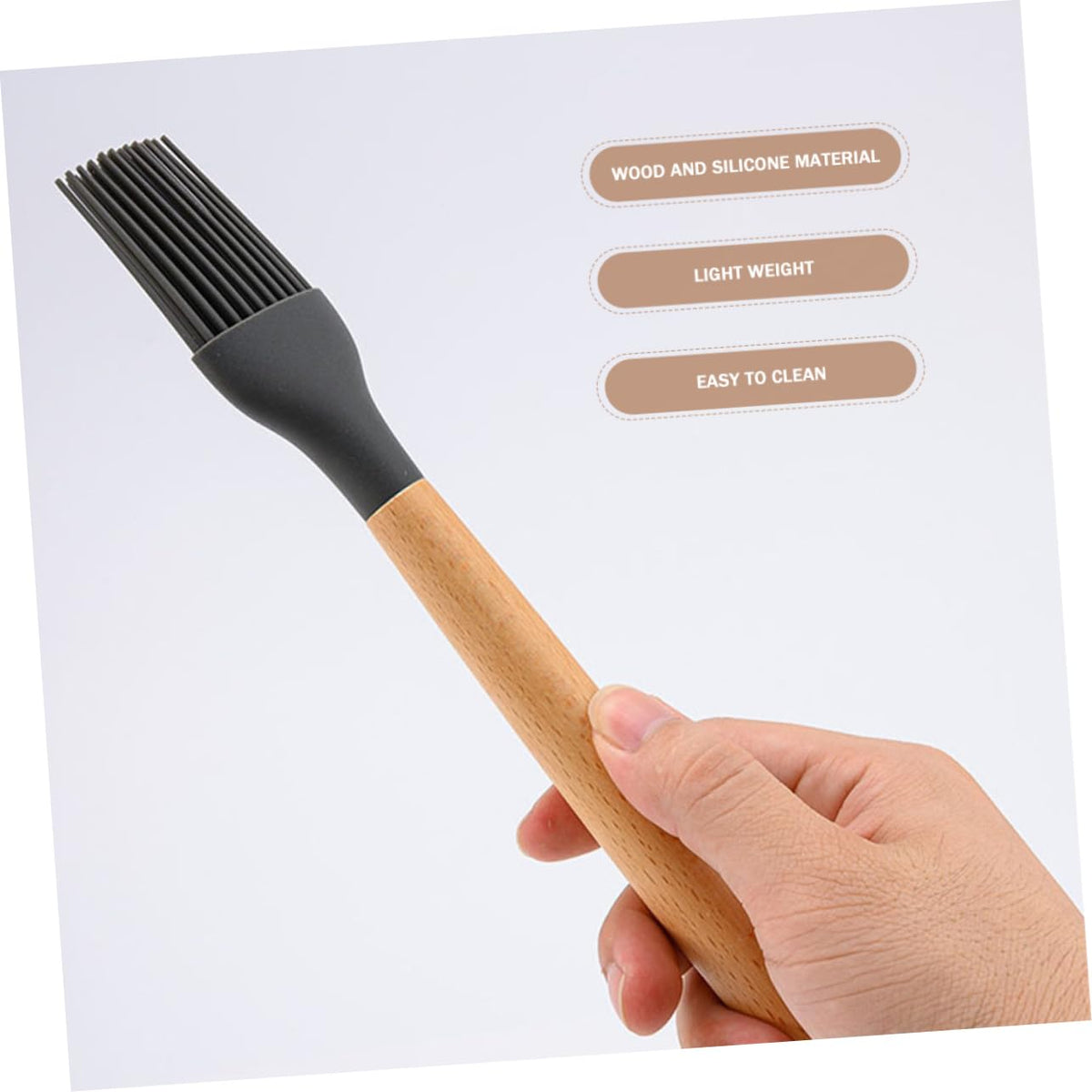 Yardenfun Professional Grilling Tool Set 2 Pack Silicone Oil Brush Bbq Mop Brush